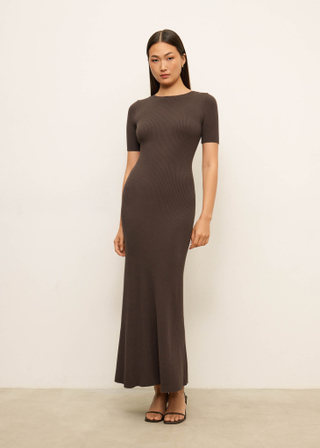 Платье PETRA с коротким рукавом, ардезия