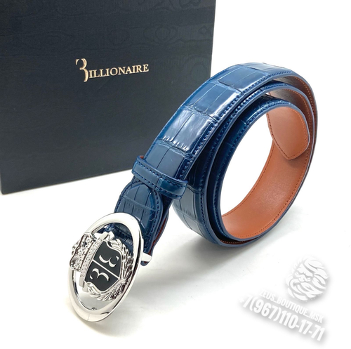 Ремень Billionaire из кожи крокодила