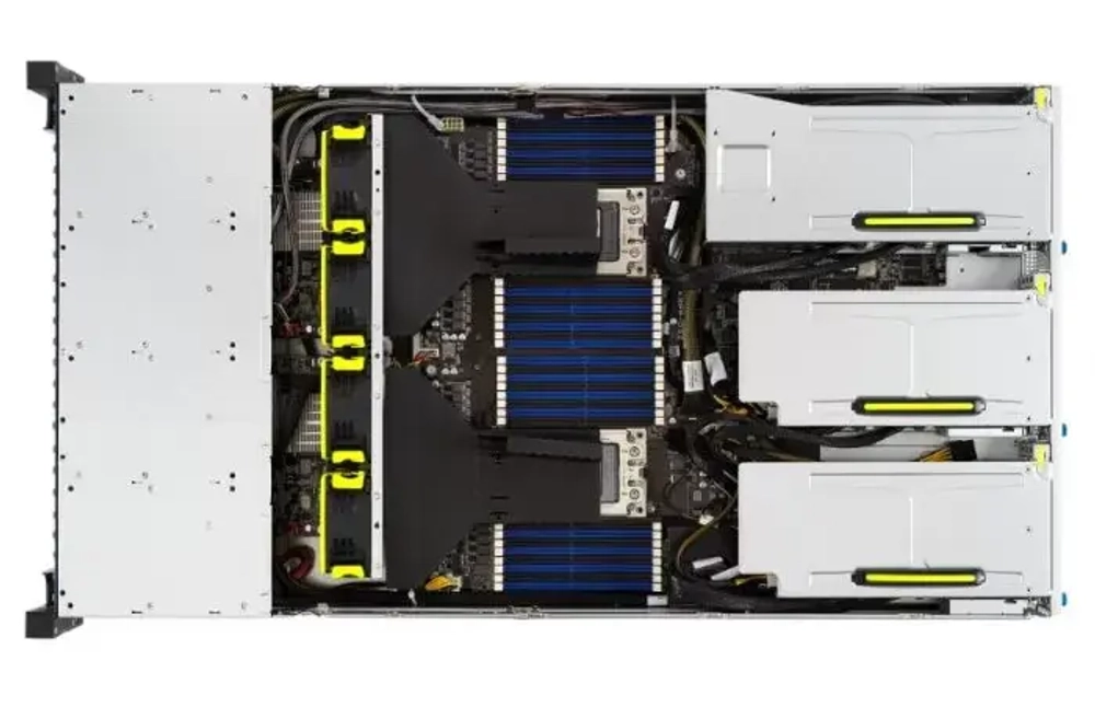 Серверная платформа 2U ASUS RS720A-E11-RS24U/10G/2.4KW/24NVMe/GPU