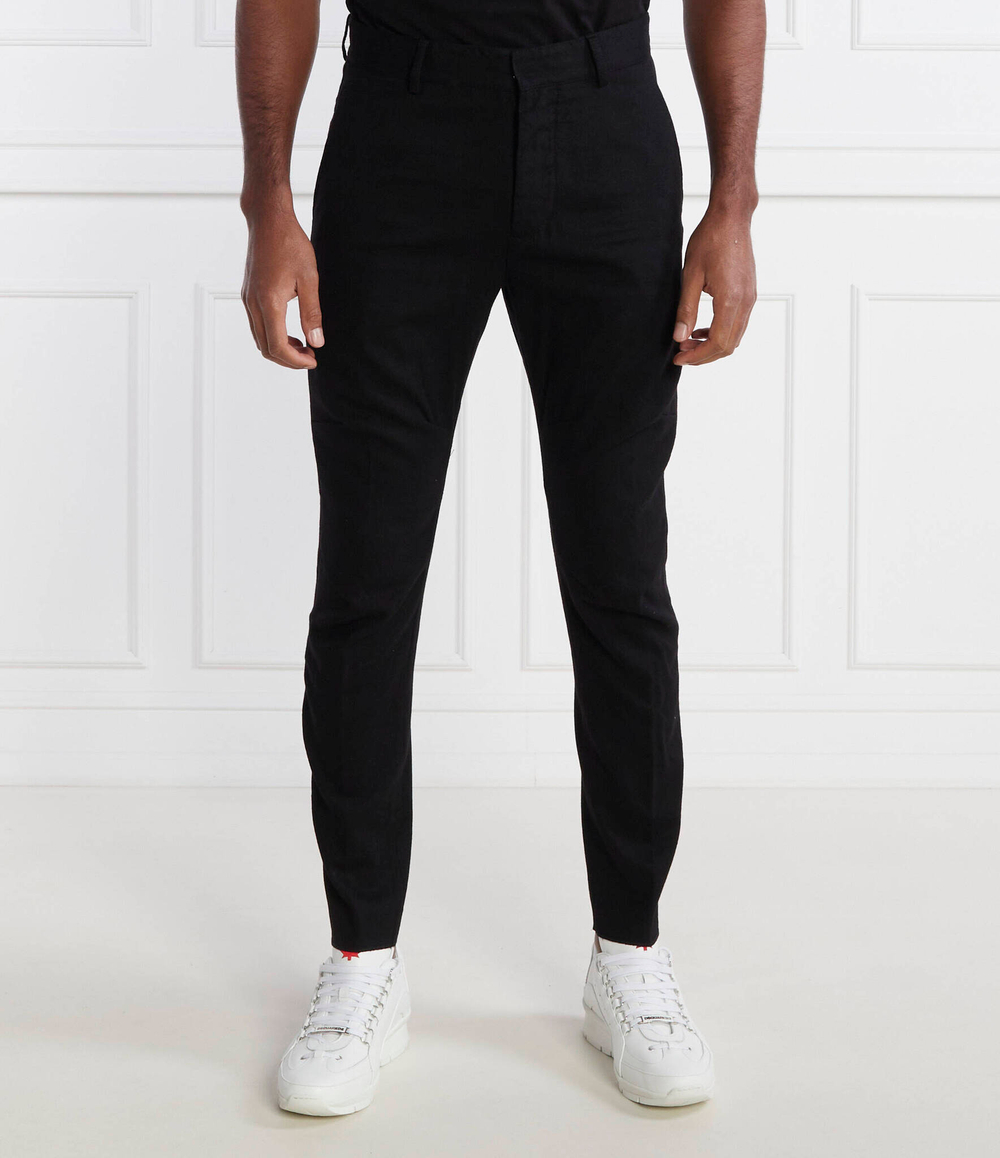 Хлопковые чиносы Flannel Sexy Chino Pant Dsquared2 - черный(S71KB0576 S40747)