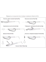 Виброхвост Awaruna Evo,4.0'',100мм,7,1гр,цвет 3311,5 шт/уп.