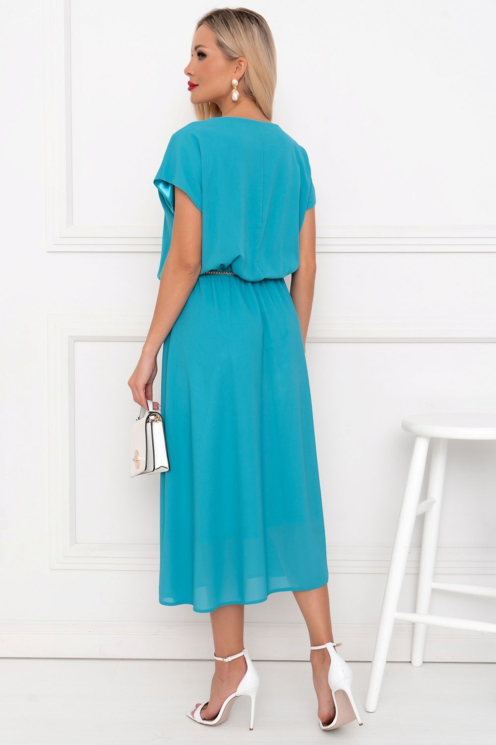 Платье Стелла (бирюза) Р11-1169 Nikol