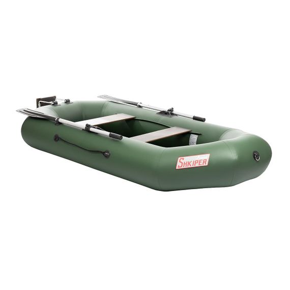 Лодка Тонар Шкипер 260нт (зеленый) Boat Shkiper 260RN green