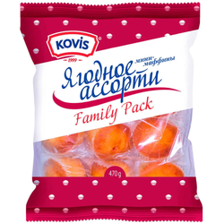 Мини-маффины Kovis Ваниль 470 гр