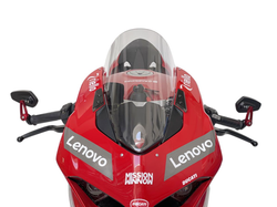 WRS Race Высокое ветровое стекло +45мм Ducati Panigale V2 / V4 прозрачное DU009T