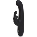 Вибратор Happy Rabbit Slimline G-Spot перезаряжаемый, черный