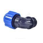 Отвод компрессионный ПЭ Дн 20х1/2"х90гр ВР Ру16 RTP (РосТурПласт) 11535