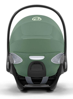 Коляска 3 в 1 Cybex Priam IV Matt Black complete и автокресло Cloud T i-Size Leaf Green Plus Off White