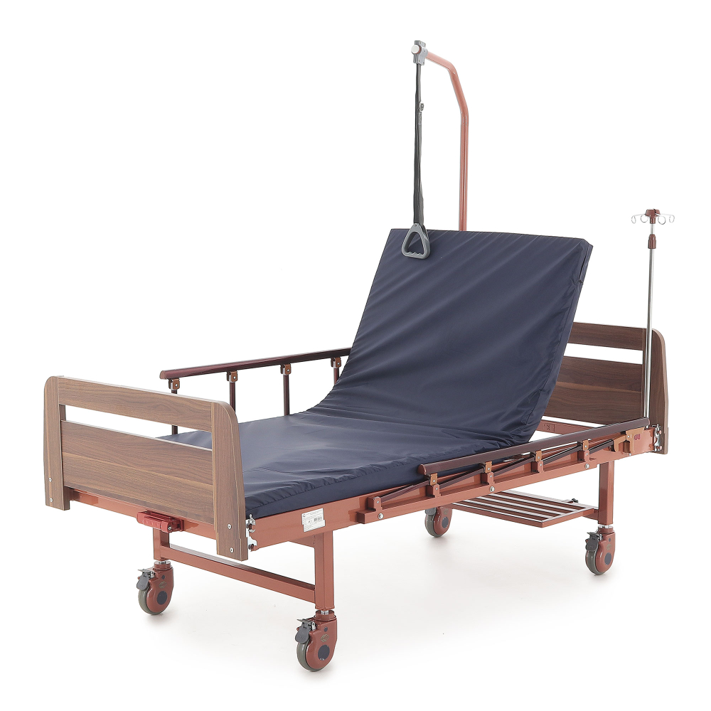 Кровать механическая Med-Mos Е-17В (ЛДСП коричневый)