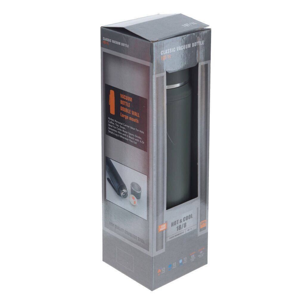 GAEM Термос, 1000 мл, L8 W8 H30,5 см, 3в.