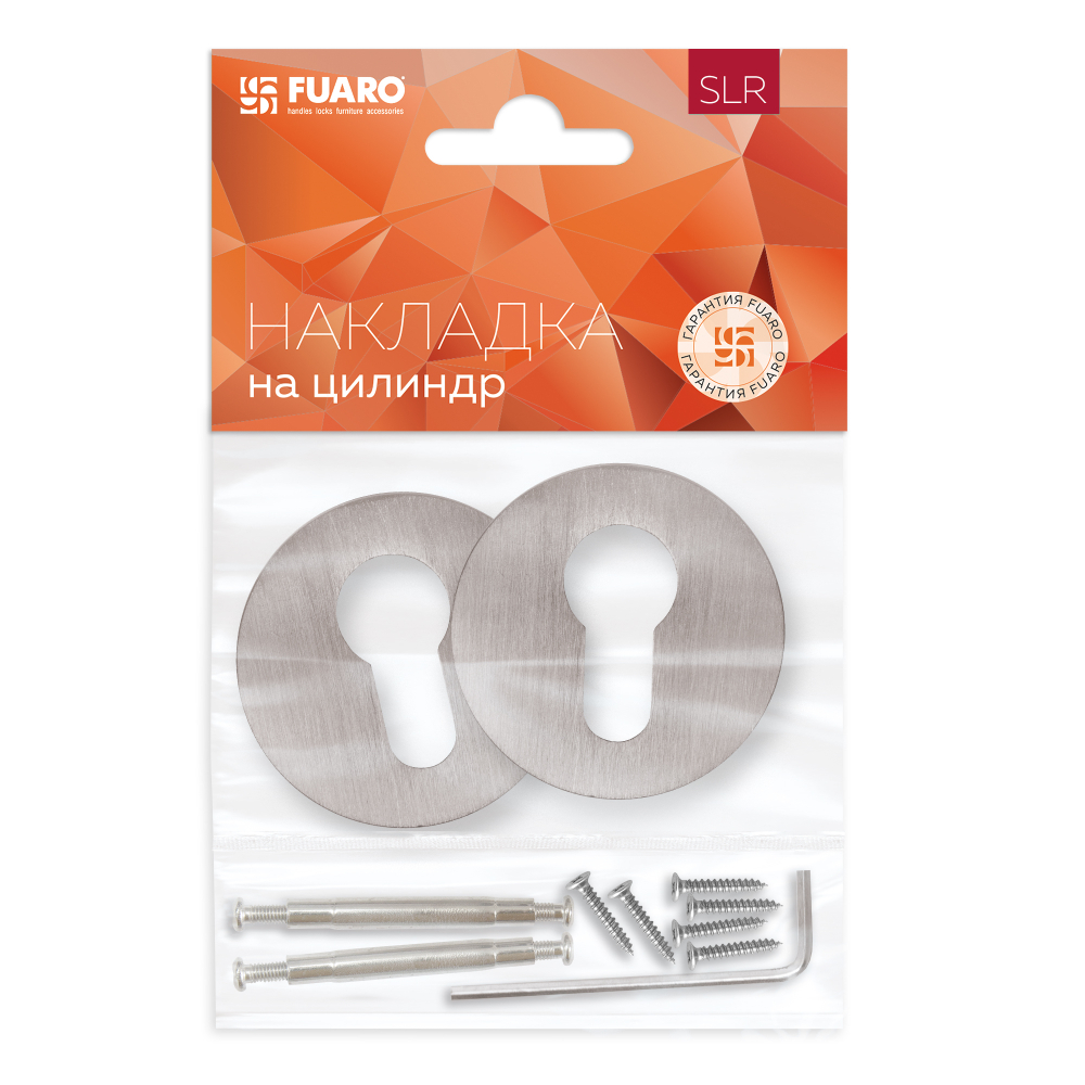 Накладка на цилиндр ET.R.SLR52 GM оружейная сталь