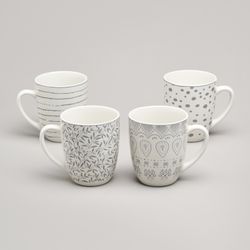 НАБОР КРУЖЕК BRONCO "DREAMS" 32 ШТ. 360 МЛ.