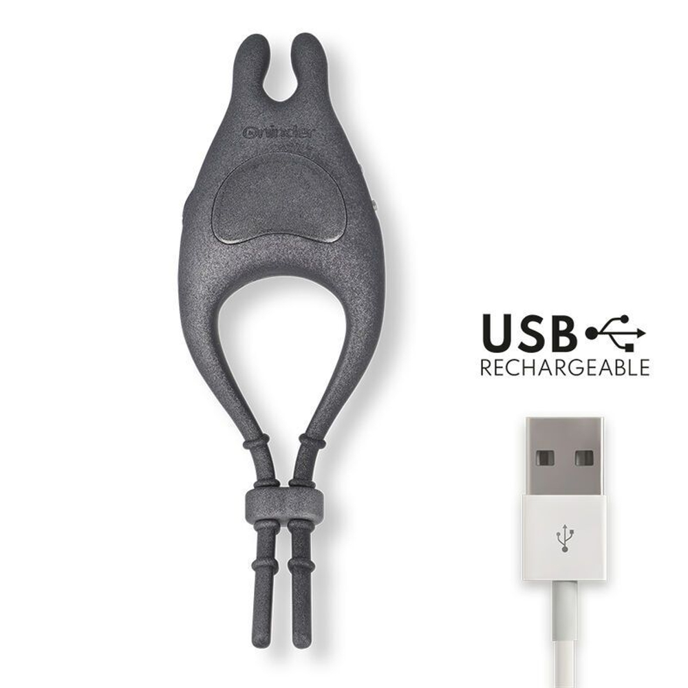 Эрекционное виброкольцо Oninder с управлением через приложение