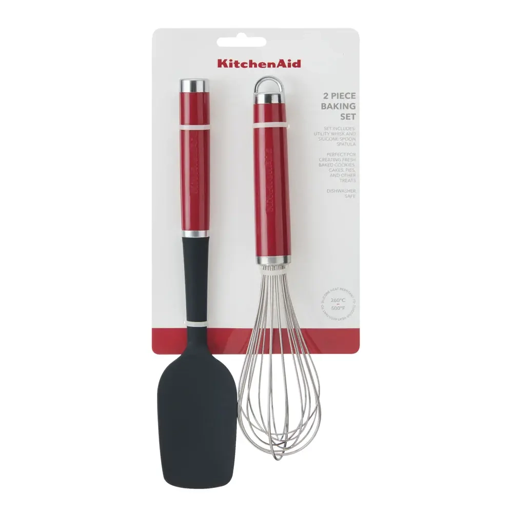 KitchenAid Набор лопатка + венчик Empire Red
