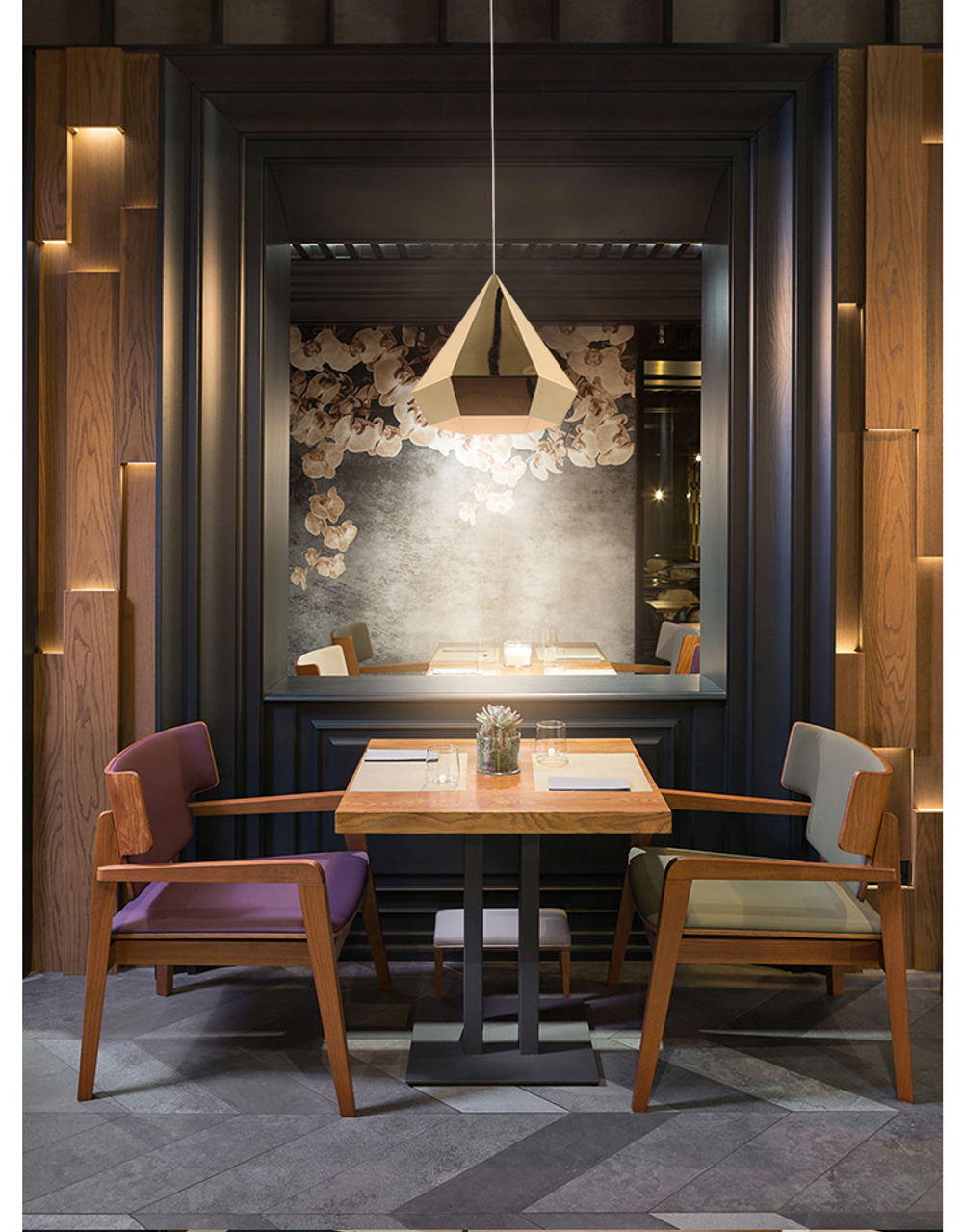 Pendant design lamp  Diamond by NEO/CRAFT (Black)