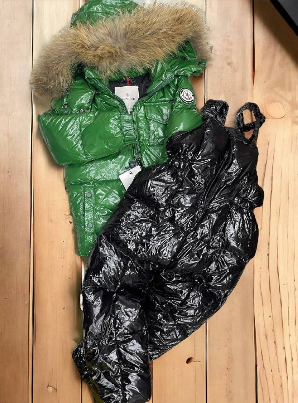Зимний костюм Buba Moncler Green and Black