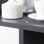 Стеллаж напольный Дален 4 полки 60х30х142 см, серый