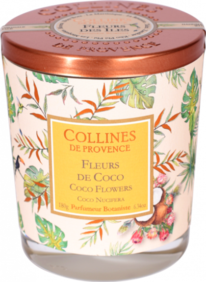 Свеча Collines 180гр Coco Flower Летняя Коллекция