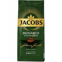 Кофе зерновой Jacobs Monarch классический 230 гр м/уп
