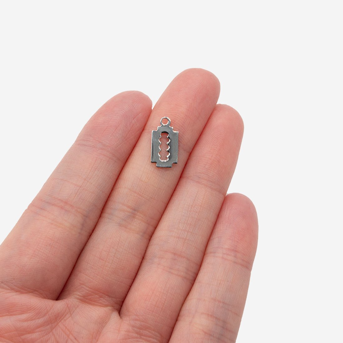 Подвеска "Лезвие" 13*6,7мм, сталь