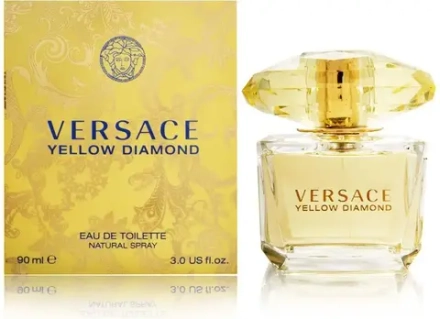 Женская парфюмерия Versace Yellow Diamond EDT 90 мл цветочный аромат туалетная вода