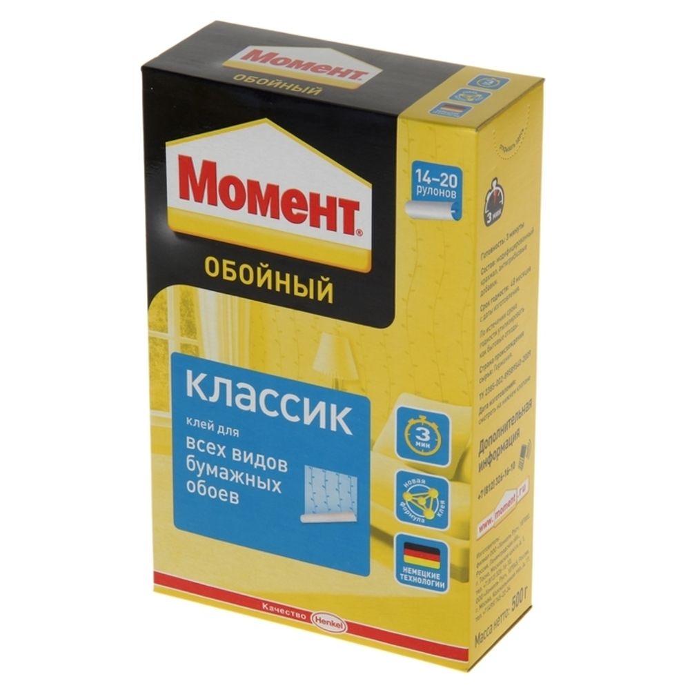 Клей &quot;Момент&quot; Классик, обойный, 500 г