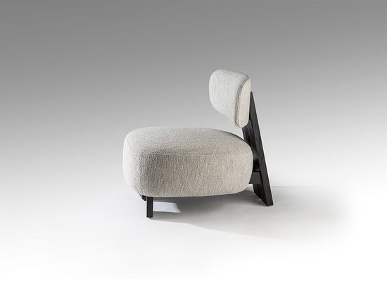 Topaz Кресло черный/экрю