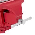 Тиски слесарные, 200 мм, поворотные, с наковальней Matrix