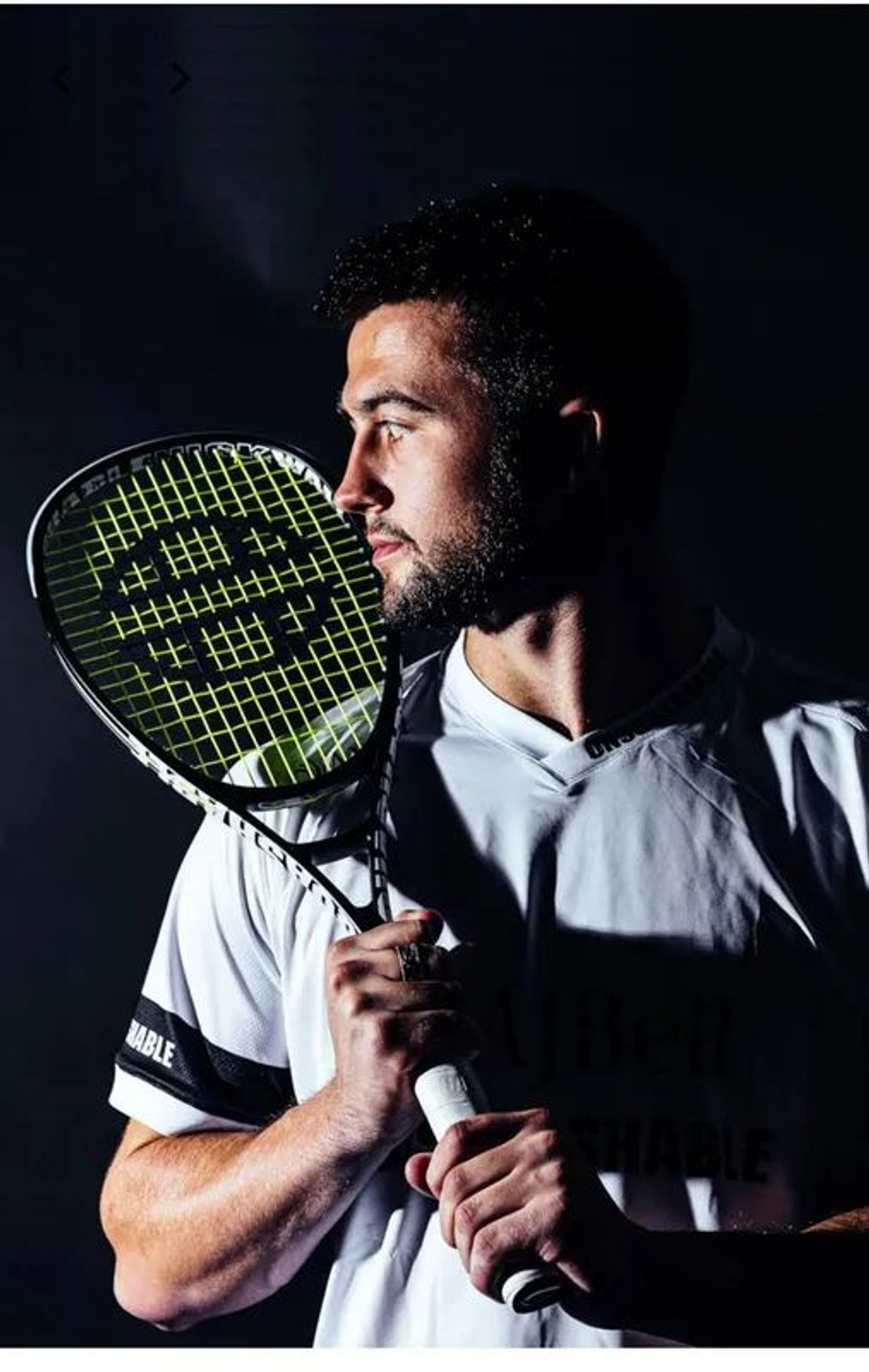 UNSQUASHABLE, NICK WALL 125 LIMITED EDITION,125g, Squash Racket,