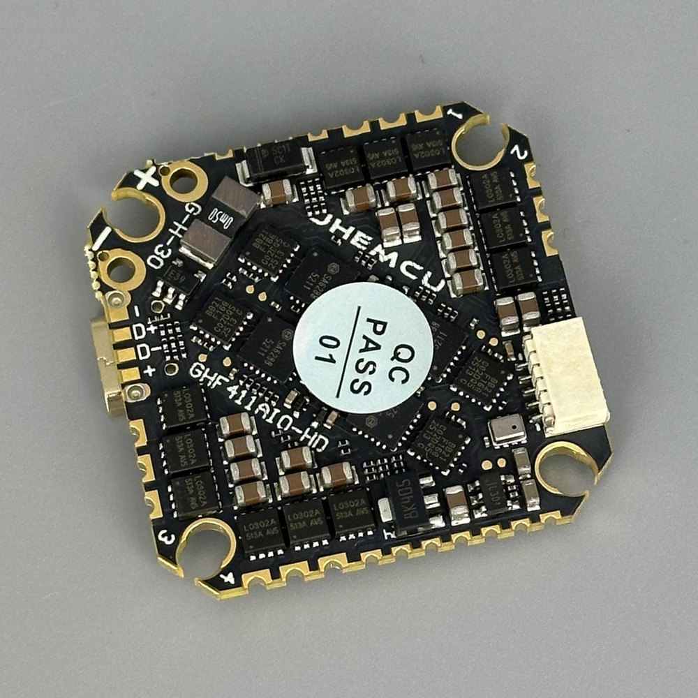 Полетный контроллер JHEMCU GHF411AIOHD 40A 2-6S