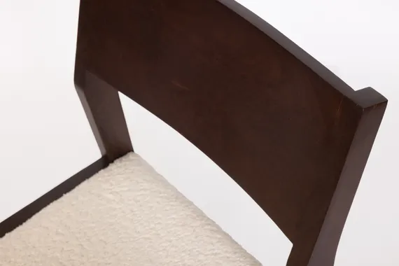 Стул Mead, дерево манго, букле