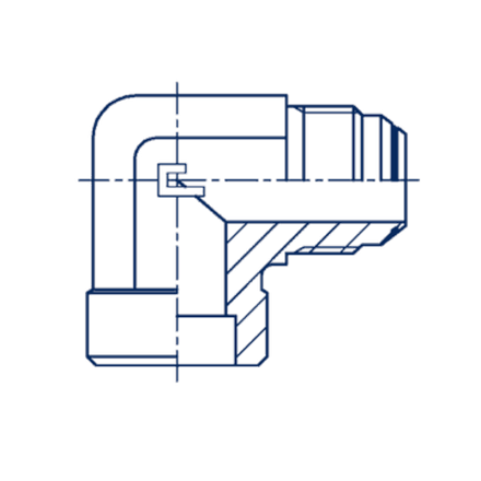 Соединение WS90 JIC 3/4