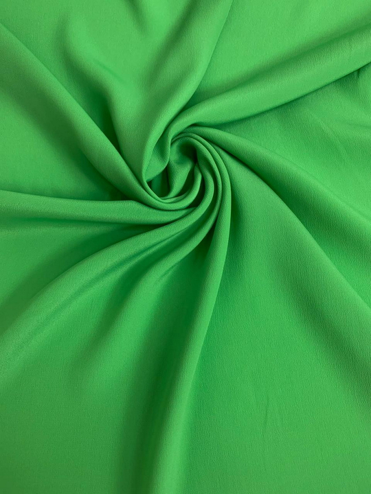 Креп вискоза, зеленый светлый AVI#003