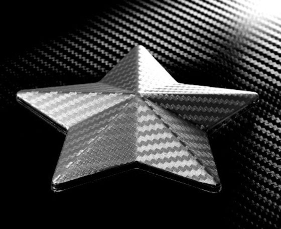 3D карбон пленка серая