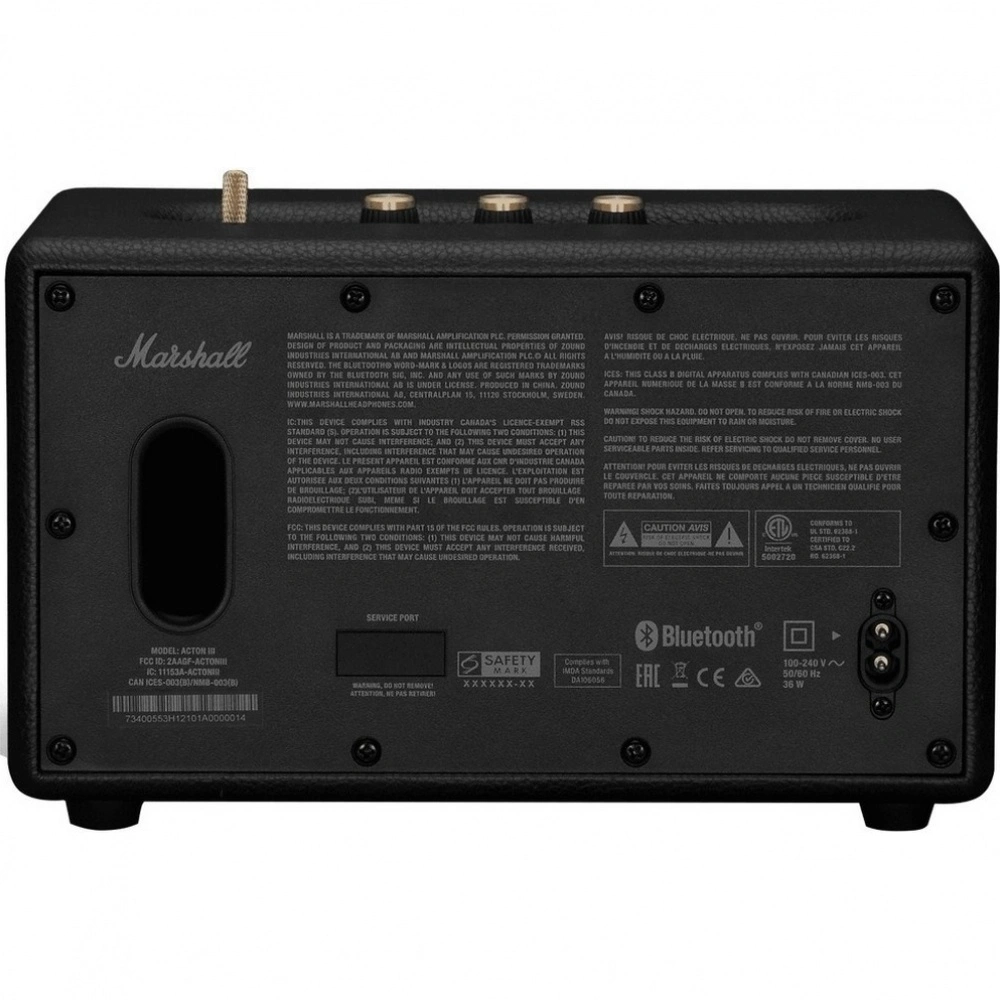 Портативная акустика Marshall Acton III Black