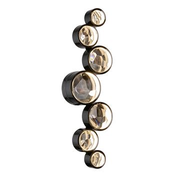 Настенный светодиодный светильник 15W 3000-4000K 7174/15WLA чёрный SPILLA Odeon Light