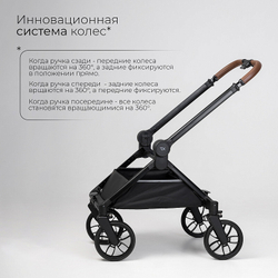 Детская коляска 2 в 1 Tomix Mirage Grey