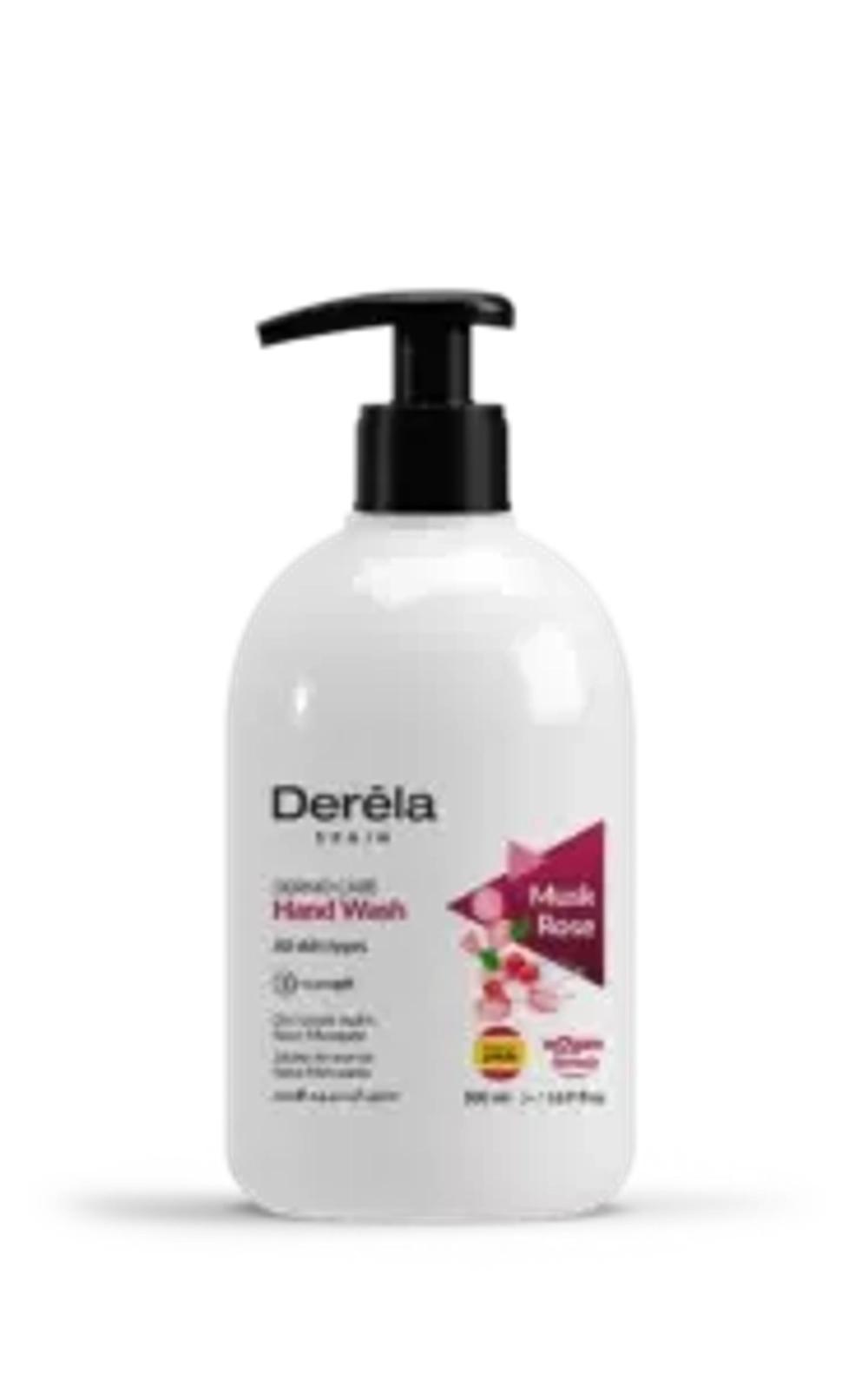 DERELLA  Жидкое мыло для рук роза MUSK ROSE 500мл*12
