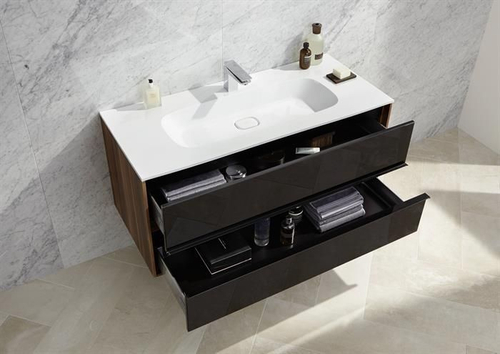 Тумба с раковиной VitrA Metropole 80, 2 ящика