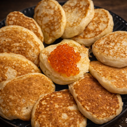 Икра кеты премиум-качества, 1 кг (4*250 гр)