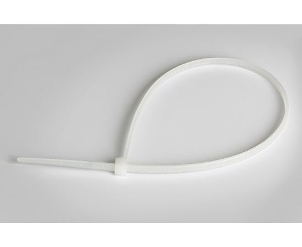 Хомут (стяжка) 3,6х150мм нейлон белый 100шт Россия