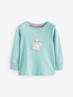 Пижама для девочки Next Q96-761, 3 шт., Розовый, Голубой