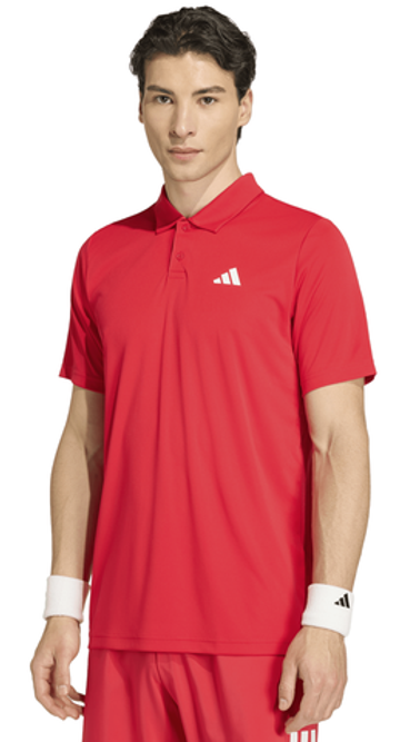 Мужское теннисное поло Adidas Club Polo - pure ruby
