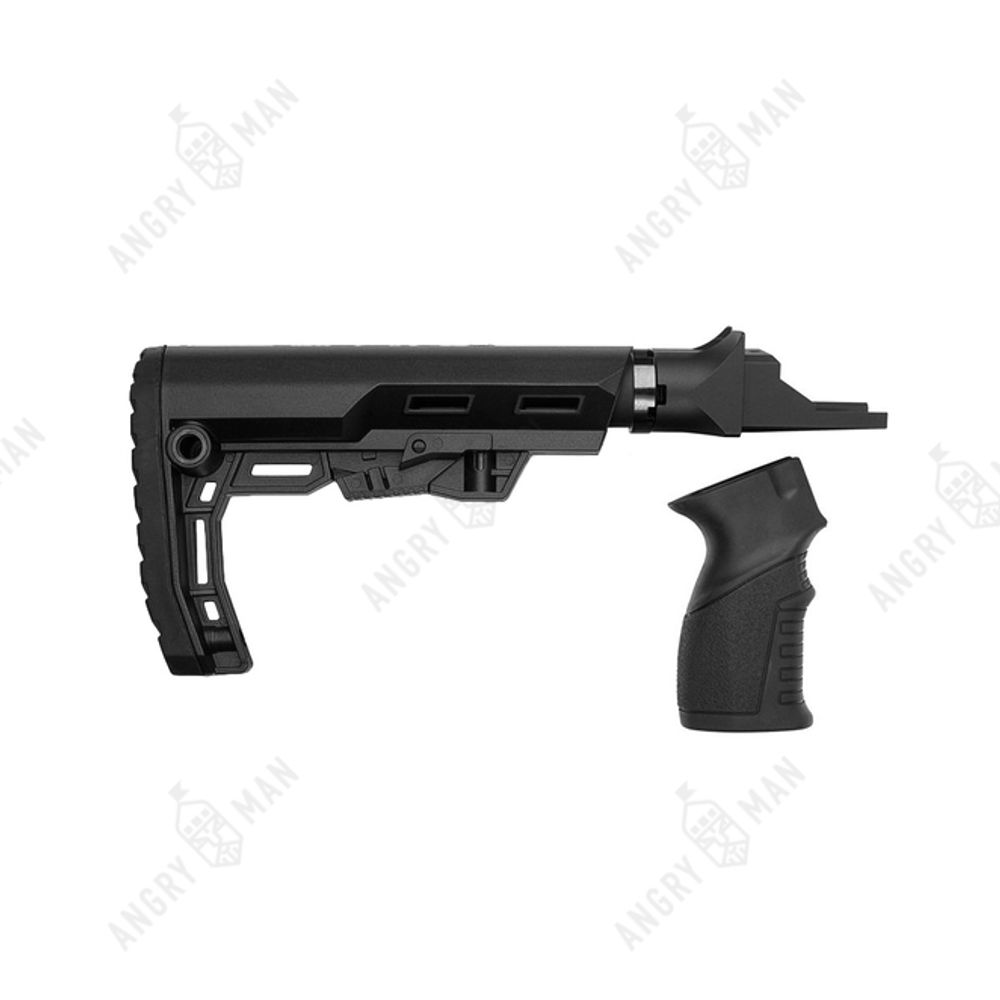 Комплект приклада на АК74 / АКМ на базе приклада Alpha, K.Arma