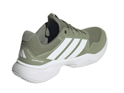 Мужские кроссовки теннисные Adidas GameCourt 3 M - tent green/white/white