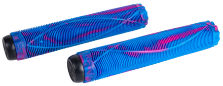 Грипсы Tech Team Fish Blue/Pink 170mm