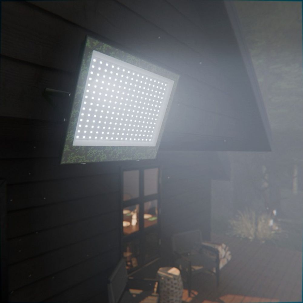 Настенно-потолочный прожектор Gauss  GFD007