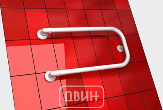 Полотенцесушитель Двин P(CS) без полки 32/50 1" Водяной, К0, Белый