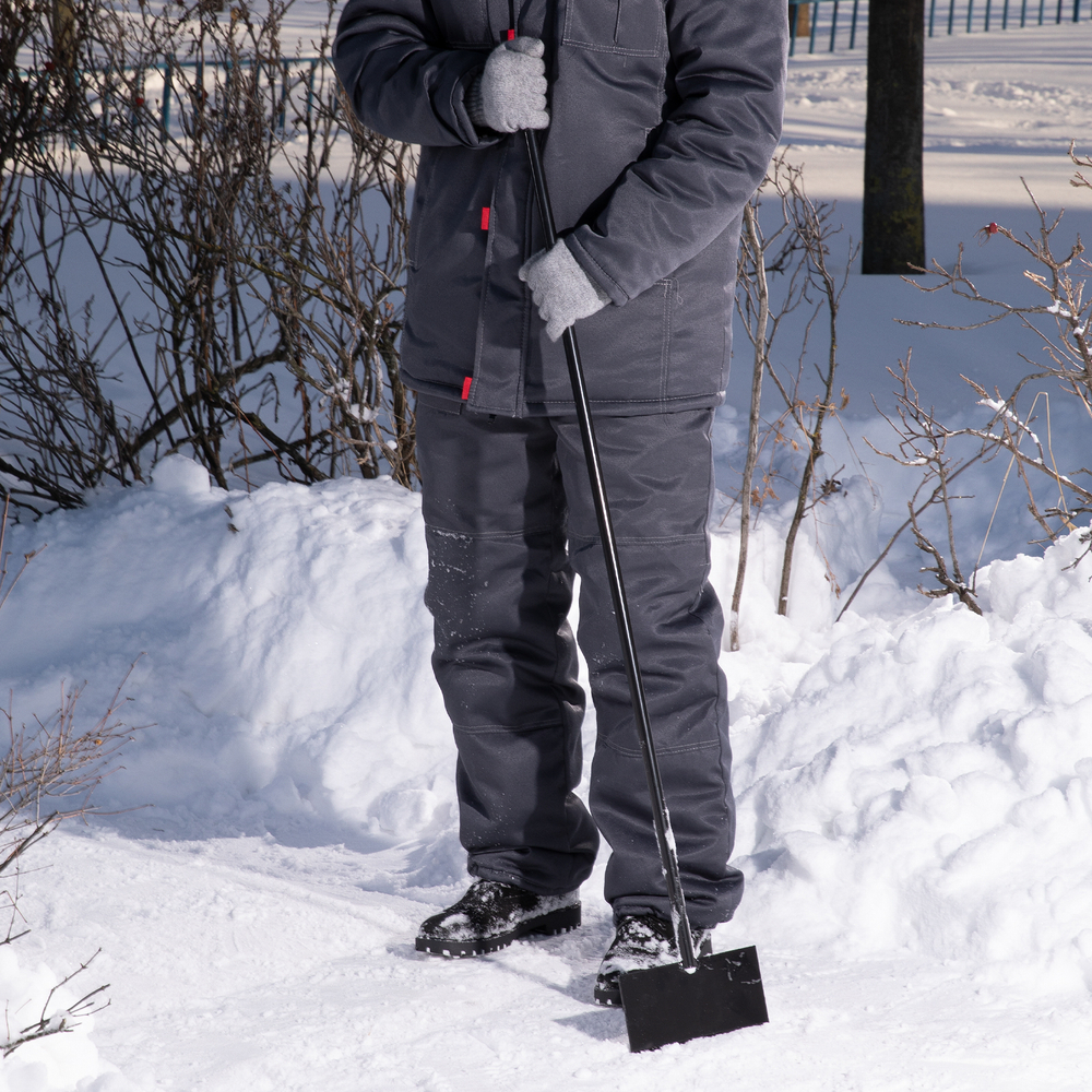 Ледоруб - скребок, 200 мм, 1.1 кг, металлический черенок, Сибртех