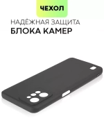 Накладка Realme C31 силикон черный
